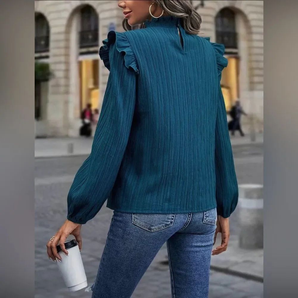 High Neck Blouse - Picture 3 of 3
